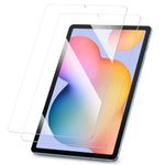 Fintie 2 Pack Screen Protector for Samsung Galaxy Tab S6 Lite 10.4 Inch 2024/2022/2020, 9H Tempered Glass Screen Protector, S Pen Compatible/HD Clear/Anti Scratch/Bubble Free