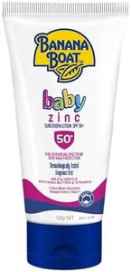 BANANA BOAT BABY ZINC SUNSCREEN LOTION SPF 50+ 100G, UVA/UVB, Mild and Gentle, Fragrance-Free, 4-Hour Water Resistant, Non-greasy, Made in Australia