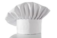 adhyah TrendyUniform Unisex Cotton Chef Hat (chefhatwhite1_White_Free Size)