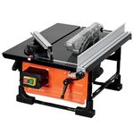 JoanKaren Compact Table Saw, 8-Inch 6.7-Amp Copper Motor, 3576 RPM Cutting Speed, Portable Table Saw Kit with Sliding Miter Gauge, for Jobsite, DIY Woodworking and Furniture Making