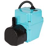 Little Giant 2E-N 502103 Permanently Lubricated Submersible Pump, 300-Gallons Per Hour