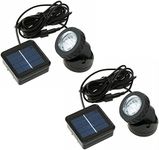 2X Solar Powered 6 LED Outdoor Garden Landscape Yard Spot Light Lawn Lamp Spotli