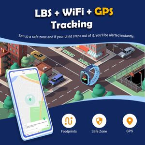 Blackview 4G Kids Smart Watch – GPS Tracker, Touchscreen