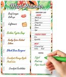 Dry Erase Magnetic Meal Planner and