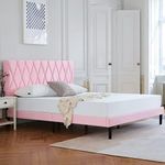 Queen Bed Frame, IYEE NATURE Premiu