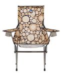 Big Agnes Big Six Armchair - High & Wide Luxury Camp Chair, Wood