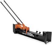 Titan Attachments Industrial 10 Ton Manual Hydraulic Horizontal Log Splitter