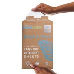 Homevative Laundry Detergent Sheets, Easy Dissolve, 30 Count, Fresh & Clean Scent, Full Size, Great for Travel, College, laundromat or at Home. Works with Any Washing Machine