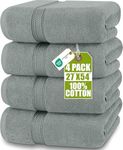 Utopia Towels 4 Pack Premium Bath T