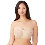 Wacoal Women's Halo Strapless Bra, Naturally Nude, 34DDD