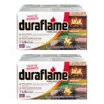 Duraflame 2.5lb Indoor Outdoor Quick Light Firelog for Camping, Firepits, Bonfires, and Fireplaces, 3 Hour Long Burn Time (12 Pack)