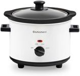 Small Slow Cooker White 1.5 Quart M