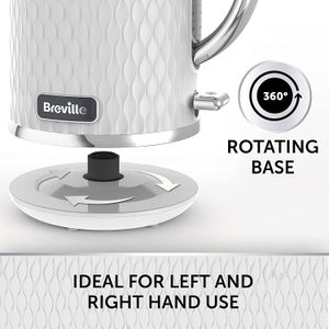 Breville Curve Electric Kettle 1.7L – White