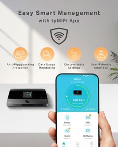 TP-Link M7350 4G LTE Portable WiFi Hotspot – Up to 10 Devices, 8hr Battery