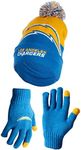Ultra Game Core Fan Hat Gloves Set, Team Colour 2, One size