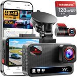 TERUNSOUl 4K+4K Dash Cam Front and