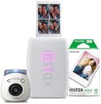 Fujfilm INSTAX Pal Digital Camera, INSTAX Mini Link 3 Smartphone Printer & Mini Film 10 exposures Bundle