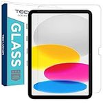 Tech Armor Ballistic Glass Screen Protector Designed for Apple iPad 10.5 Inches (2022), Tempered Glass 1 Pack