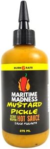 Mustard Pickle Hot Sauce, Maritime Madness, 275ml Squeeze Bottle, Vegan, Gluten Free, Dairy Free, Soy Free, Onion/Garlic Free, Keto Friendly, Made in Canada