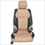 Khushal Faux Leather Designer Front And Back Car Seat Cover Set For Mahindra Bolero (Design_1)., Multicolor