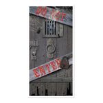 Beistle Haunted Halloween Door Cover, 30-Inch by 5-Feet