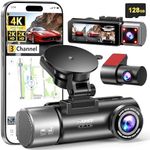 4K+2K+2K 3 Channel Dash Cam Front a