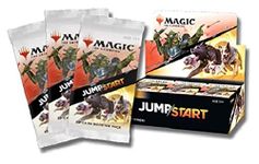 MTG Magic The Gathering Jumpstart Booster Display Box Jump Start - 24 Packs of 20 Cards Each, + Bonus Rare!