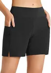 BALEAF Womens Swim Shorts High Wais