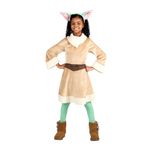 STAR WARS Girls Grogu Costume, Mandalorian Child Yoda, Kids Halloween Costume, Child - Officially Licensed Medium