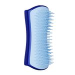 Tangle Teezer | Pet Teezer | Small De-Shedding and Dog Grooming Brush | Dry Brush or Dog Bath Brush | Navy & Sky Blue