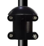 Garbuildman Squirrel Baffle Accessory for Bird Feeder Pole, Pole Mounted Buckle Stopper for Bird House Guard, 1 Pack (Baffle Not Included)