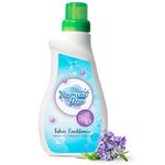 Plant-based Fabric Softener - Natural Liquid Fabric Softener Compatible with HE Washing Machines - Safe for Babies and Kids Fabric Conditioner - Tropical Dew, Highly Concentrated Lavender Scent, 1L