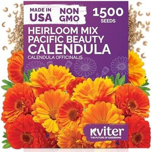 1500 Mix Pacific Beauty Calendula Seeds for Planting, Calendula Officinalis