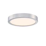 Westinghouse Lighting 6119840 Traditional One-Light, 21 cm 18 Watt LED Indoor Flush Mount Fixture, Brushed Nickel Finish, Acrylic Shade
