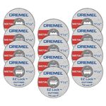 Dremel EZ456B 1 1/2-Inch EZ Lock Rotary Tool Cut-Off Wheels For Metal - 12 pieces