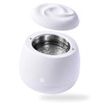 Louve Dental Pod PRO: Advanced Ultrasonic Cleaner for Retainers, Aligners, Nightguards, Mouthguards, and Dentures. Market-Leading Performance for Daily Oral Care