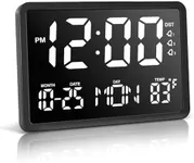 JALL 10.5" Digital Clock with Large