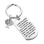 POTIY Memorial Jewelry Family Tree keychain A Limb Has Fallen From The Family Tree Sympathy Gift in Memory of Mom Dad Grandpa Baby Loss Memorial Gift (keychain)