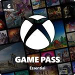 Xbox Game Pass Essential – 6 Month Membership - Download Code