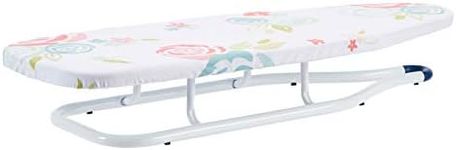 Amazon Basics Ironing Board, Tabletop, 77 cm x 29 cm, White, Single