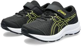 ASICS Boy's Contend 8 Ps Sneaker, Black Bright Yellow, 11 US