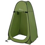 WolfWise Shower Privacy Toilet Tent Beach Portable Changing Dressing Camping Pop Up tents Room Sun Sunshade Baby Outdoor Backpack Shelter Canopy (Green)