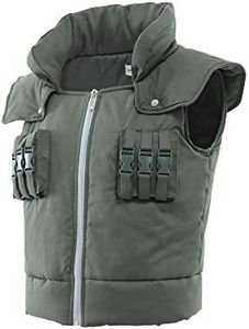 miccostumes Mens Ninja Vest Cosplay Costume Halloween