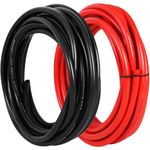 Shonsin 6 Gauge Silicone Wire 3ft Black & 3ft Red Separated, Ultra Flexible 6 AWG Welding Cable 3200 * 0.08mm Stranded Tinned Copper 600V 200℃ - RC, Battery, Car, Inverter