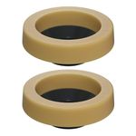 2 Pack Toilet Wax Ring, Thick Toilet Bowl Wax Ring Gasket for Toilet Bowl- Gas, Odor and Watertight Seal