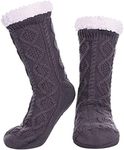 LINEMIN Womens Slipper Socks Winter