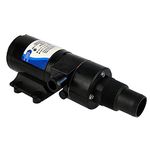 Jabsco 18590-2094 Macerator Pump, Self Priming, Run Dry Protection, Waste Evacuation, 24 Volts DC, Black