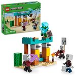 LEGO Minecraft The Illager Desert Patrol Gaming Kit for Kids 21267 Building Blocks Toys for 7+ Gift for Boys and Girls