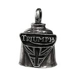 GZM Bell Guardian Bell Lucky Charm Gremlin Bell Triumph Biker Motorcycle Gift Idea