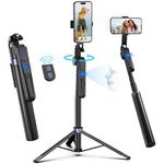 Auto Face Tracking Tripod 360 Rotation with Stand,Phone Holder with Remote and Gesture Control,Selfie Stick Tripod for iPhone and Android Phone,Applied to YouTube, Tiktok, Live Vlog Streaming Video